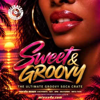 SWEET & GROOVY STACKED DJ CRATE x MIXXX4U
